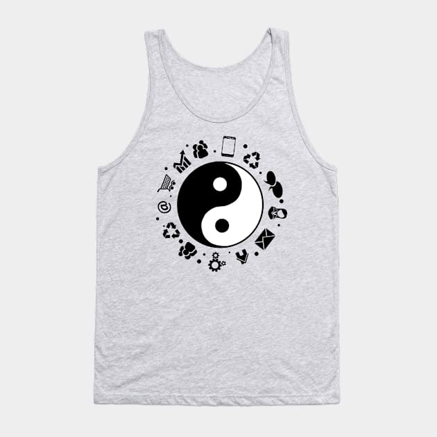 Balance technology Tank Top by Rickido